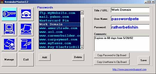 ReminderMaster Screenshot